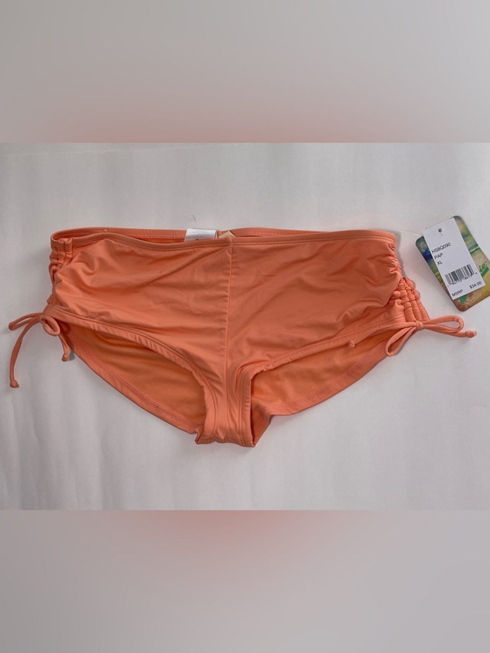 BUNDLE Hobie Women's Swim Boyshorts in BLUE AND ORANGE Size XL NWT - Picture 9 of 14